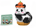 Mini Cute Panda Building Block Set