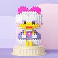 Cute Mouse And Duck Cartoon Micro Building Block Set