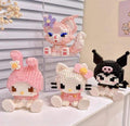 Cute Cartoon Bunny Building Block Set