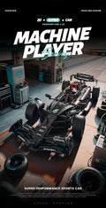 Mercedes F1 Formula Racing Building Blocks Model Kit