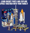 Space Shuttle Launch Tower Building Block Kit – Large-Scale Rocket Launch Pad Set