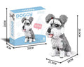 Cute Dog Breed Mini Building Block Set