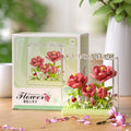 Botanical Flower Garden Building Block Kit – Seasonal Floral Display Set