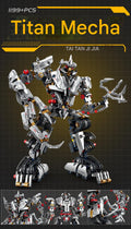 Mecha Titan Jager 2 IN 1 Transforming Building Block Set
