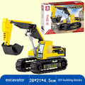 City Engineering Construction Vehicle Building Block Set