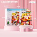 Mini City Street Shop Building Block Set