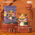 Cute Ancient Myth Dragon Micro Building Block Set