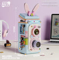 Retro Twin-Lens Camera Building Block Kit – Vintage Photography Micro Build Display