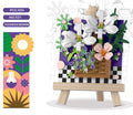 3D Floral Bouquet Display Building Block Kit – Flower Painting Exhibition Set
