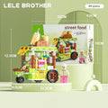 City Street Food Truck  Building Block Set