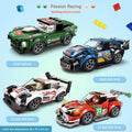 Mini Racing Car Micro Building Block Set