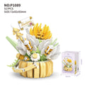 Floral Basket Building Block Set