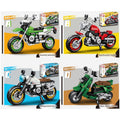 Classic Motorcycle Building Block Set