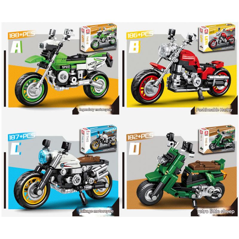 Classic Motorcycle Building Kit – Street & Retro Bike Micro Build