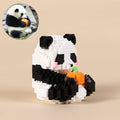 Cute Panda Expression Micro Building Block Set