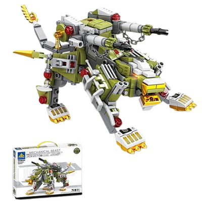 Mechanical Beast Transforming Building Block Set
