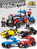 31007 Racing Vehicle Building Block Set