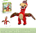 Cartoon Jurassic Dinosaur Mini Building Block Set