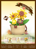Mini Potted Flower Garden Building Block Set
