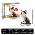 Cat Micro Building Block Set