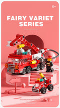 6 in 1 Vehicle Transforming Building Block Set