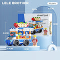 City Street Food Truck  Building Block Set