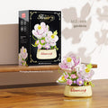 Mini Flower Pot Garden Micro Building Block Set