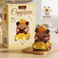 Cartoon Dolphin Baking Bear Doll Building Block Set