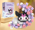 Cute Animal Floral Wreath Building Block Set