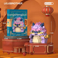 Cute Ancient Myth Dragon Micro Building Block Set