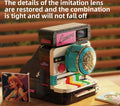 Retro Polaroid Instant Camera Building Block Kit – Vintage Photography Micro Build