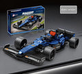 Mini Formula Racing Car Building Block Kit – Race Car Micro Build Display Collection