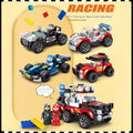 Mini Racing Car Building Block Set