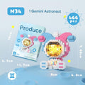 Mini LED Zodiac Astronaut Building Block Set