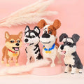Cute Dog Breed Mini Building Block Set