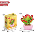 Mini Botanical Potted Plant Micro Building Block Set