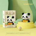 Cute Panda Building Block Set
