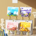Mini Creative Art Easel Display Building Block Set