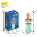 Florist Flower Pot Micro Building Block Set