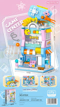 Mini Creative Street Shop Micro Building Block Set