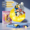Cute Zodiac Animal Moon Display Micro Building Block Set