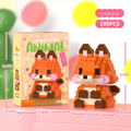 Cute Cartoon Doll Building Blocks Set