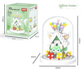 Balloon Dream Castle Glass Dome Micro Building Block Set