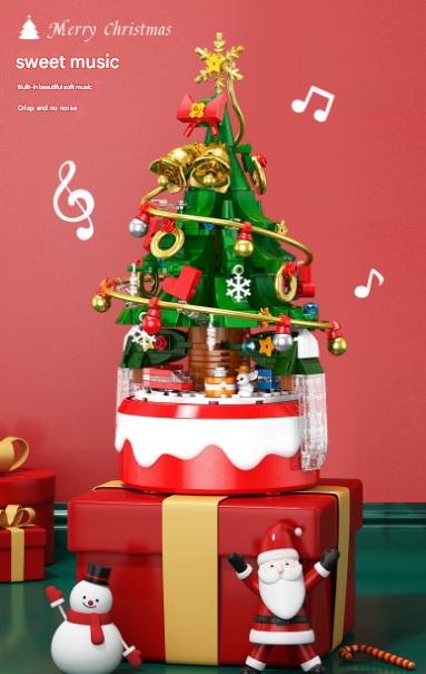 Christmas Bell Tree Building Kit – Festive Crystal Display Set