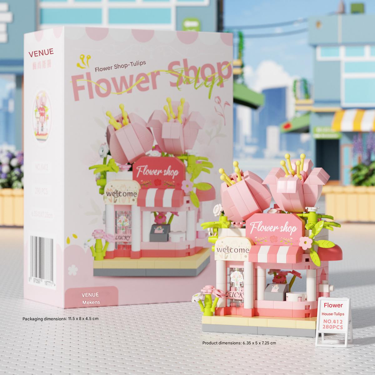 Dream Store Building Kit – Mini Street Shop Micro Build