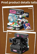 Retro Polaroid Instant Camera Building Block Kit – Vintage Photography Micro Build