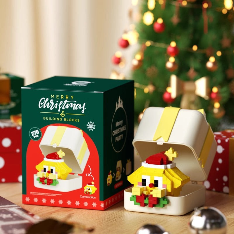 Christmas Animal Building Kit – Festive Holiday Character Gift Set