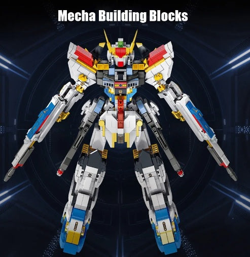 Storm Freedom Mecha Robot Building Kit – Large Scale Combat Robot Display