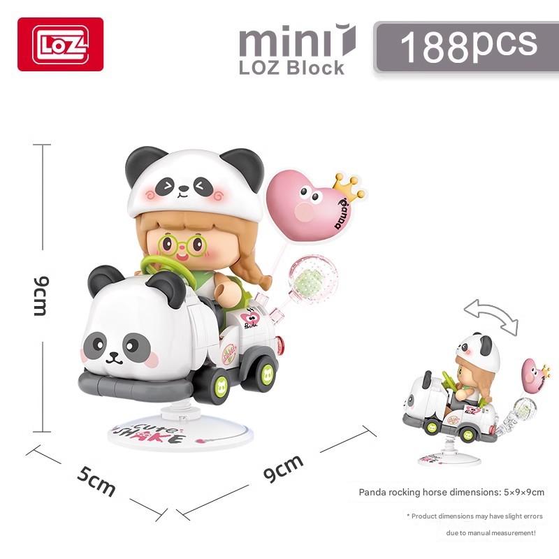 Animal Rocking Ride Building Kit – Cute Character Micro Build