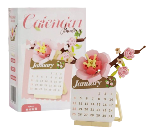 Floral Calendar Building Kit – Perpetual Flower Micro Build Set